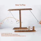 Family Party Toy Fast-paced Bar Drinking Ring Toss Game Adult Children Interactive Double Battle Throwing Home Board Game