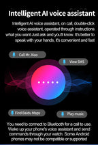 2025 New AI Diagnosis Blood Lipids Uric Acid Body composition Test Smart Watch For Men ECG+PPG Bluetooth Call Health Smartwatch