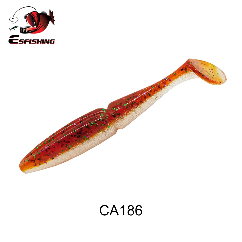 ESFISHING Fishing Lure Easy Shiner 100mm125mm155mm 200mm pesca isca artificial Silicone Bait Leurre Souple pike bass