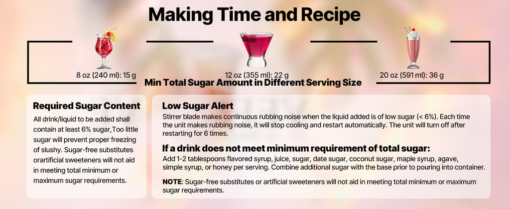 SucceBuy 2L/68oz No Ice Needed Slushy Machine Slushie Machine for Home Frozen Drink Maker with 6 Preset Programs Margarita Machi