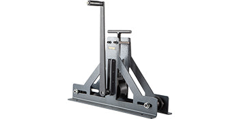 SucceBuy Manual Tube Roller Bender 1-1/2in For Mild Steel Cooper Adjustable Manual Square Rectangular Tube Bending Rolling Tool